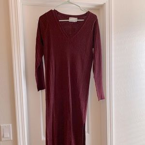 ASOS Maternity Sweater Dress Size 2 NWOT